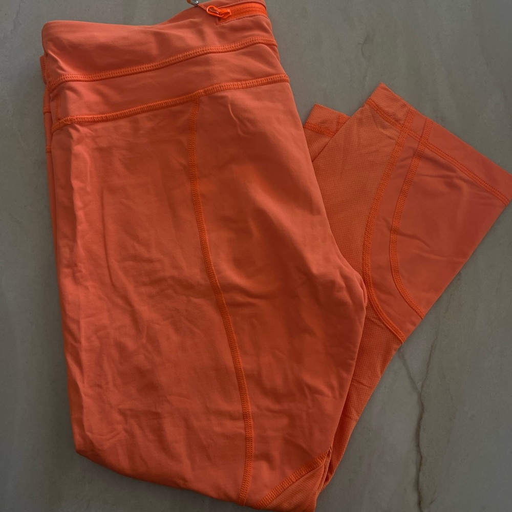 Lululemon Orange Leggings